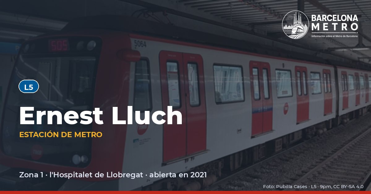 Estación de metro Ernest Lluch