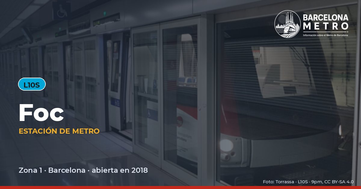 Estación de metro Foc