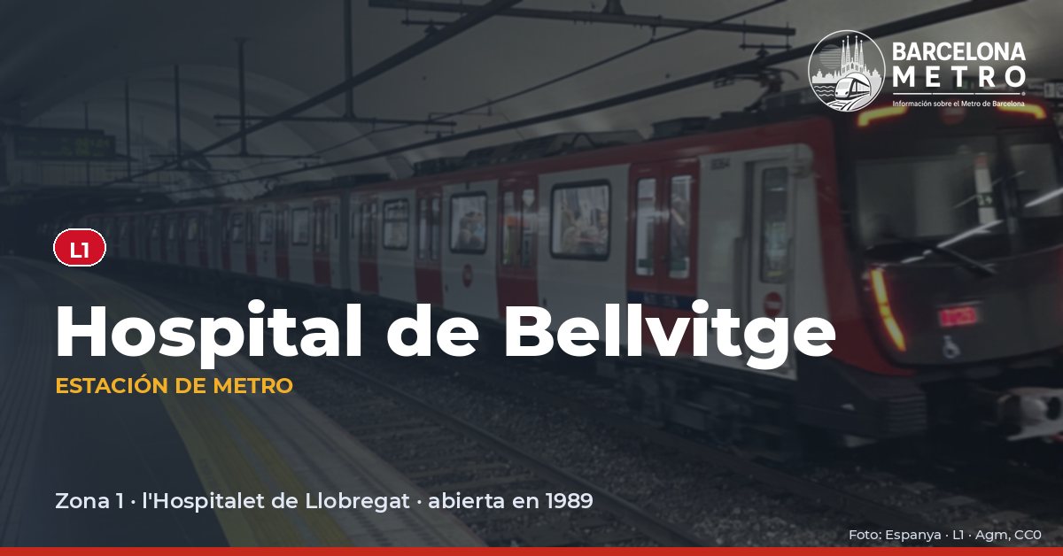Estación de metro Hospital de Bellvitge