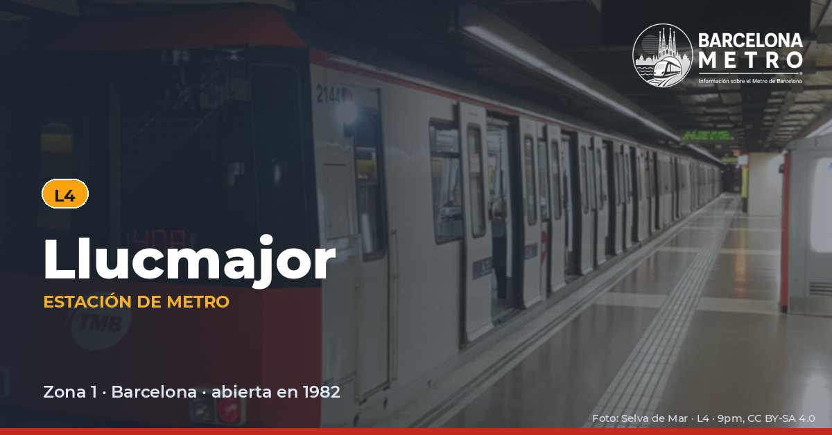 Estación de metro Llucmajor