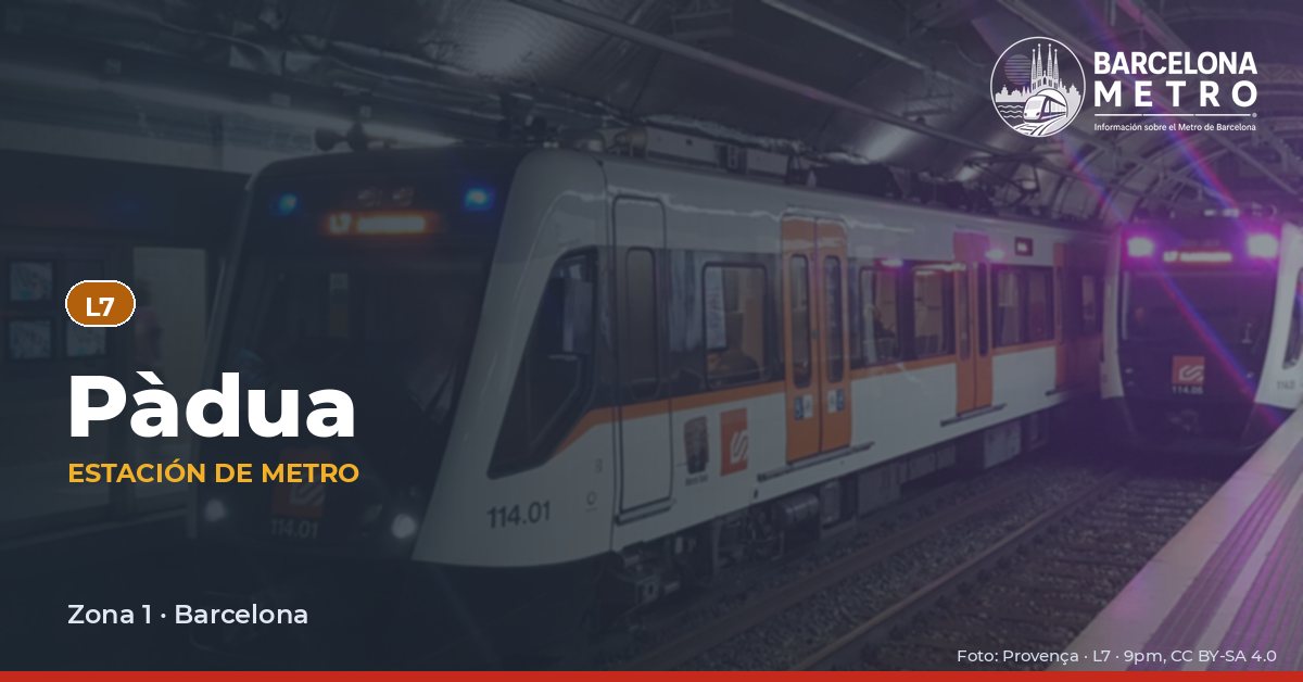 Estación de metro Pàdua