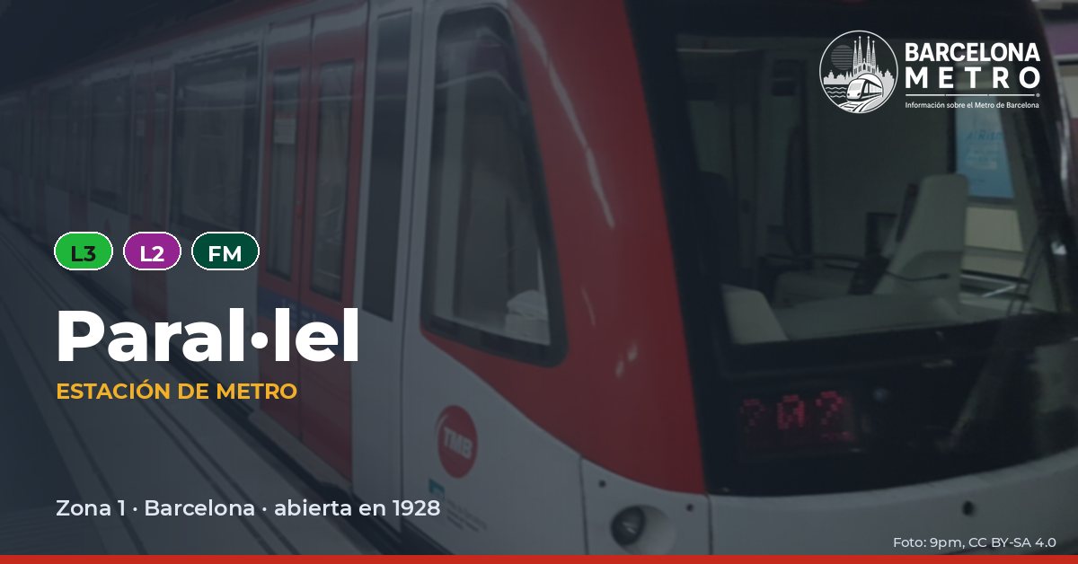 Estación de metro Paral·lel