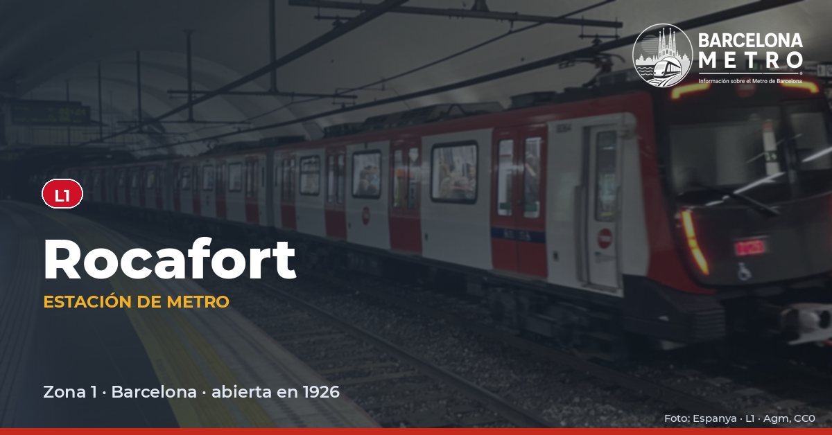 Estación de metro Rocafort