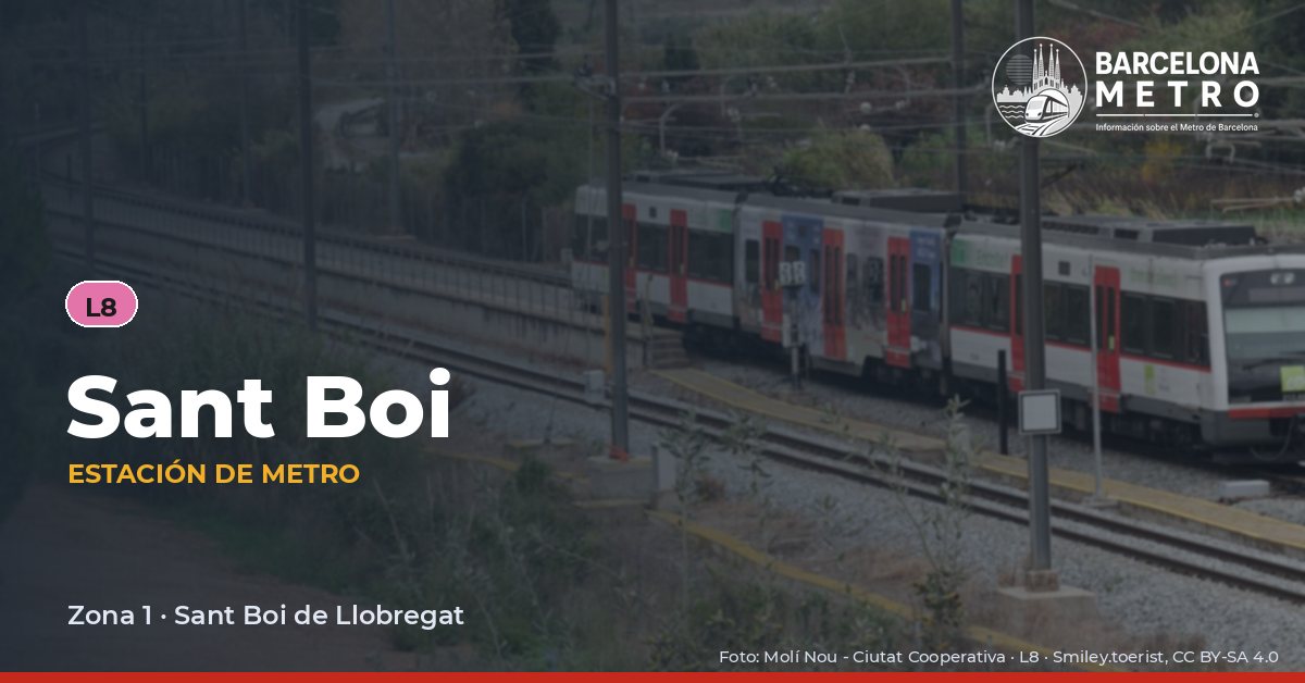 Estación de metro Sant Boi