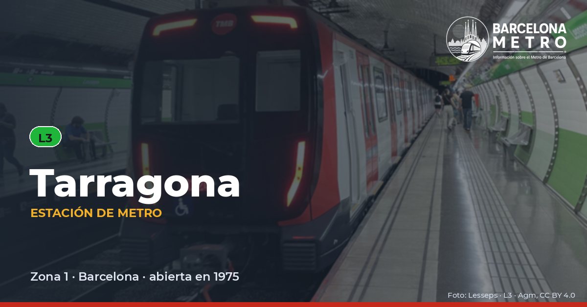 Estación de metro Tarragona